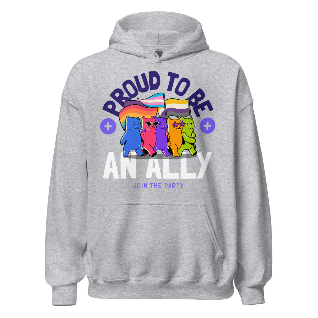 Proud To Be An Ally Unisex Hoodie