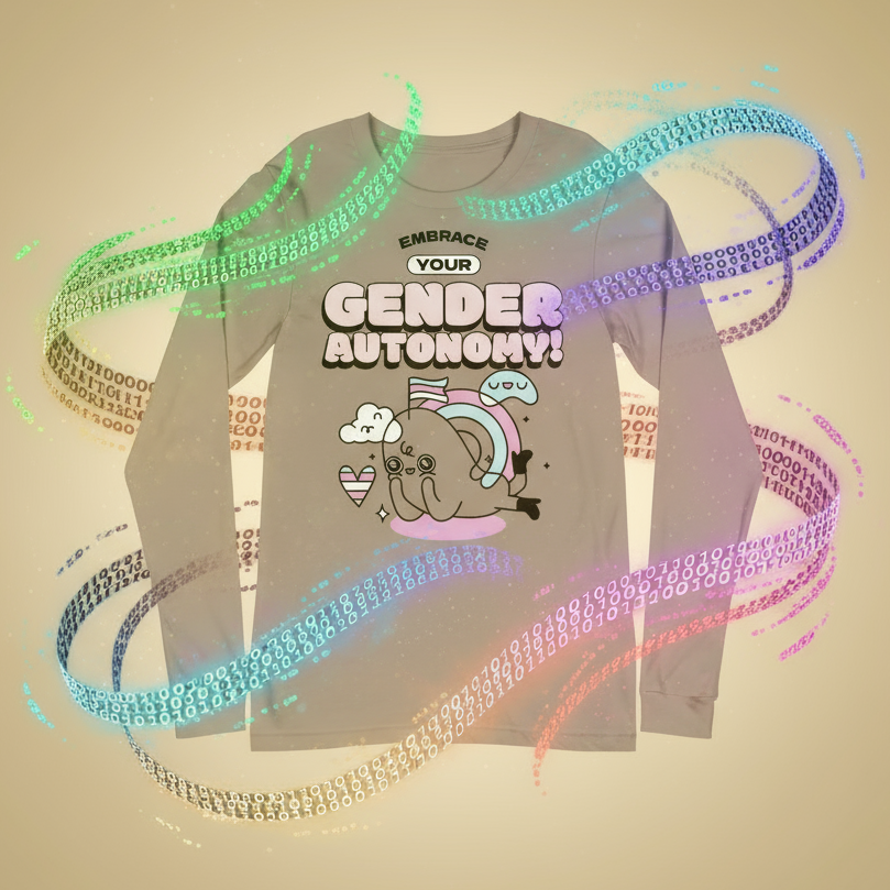 Embrace Your Gender Autonomy! Unisex Long Sleeve T-Shirt