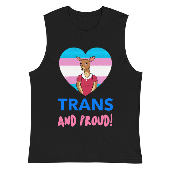 Trans & Proud Muscle Top