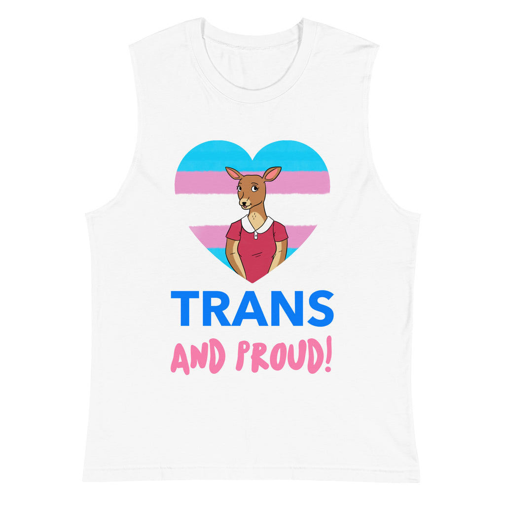 Trans & Proud Muscle Top
