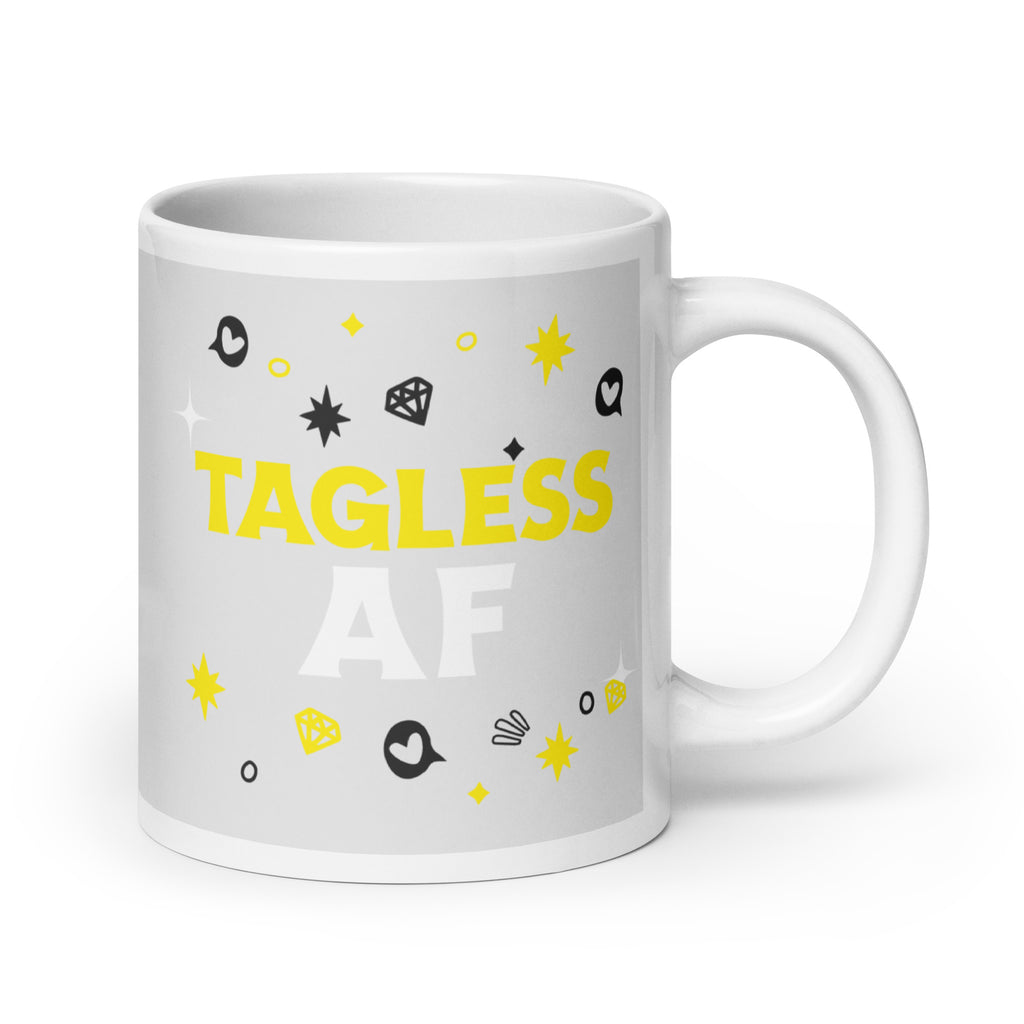 Tagless AF Mug