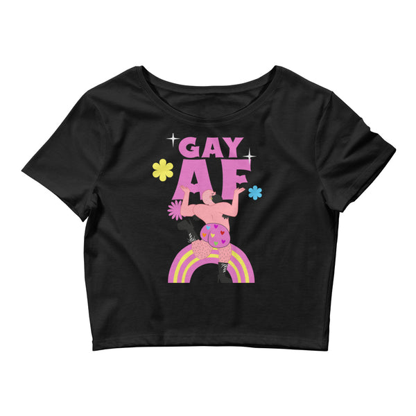 Gay AF Crop Top