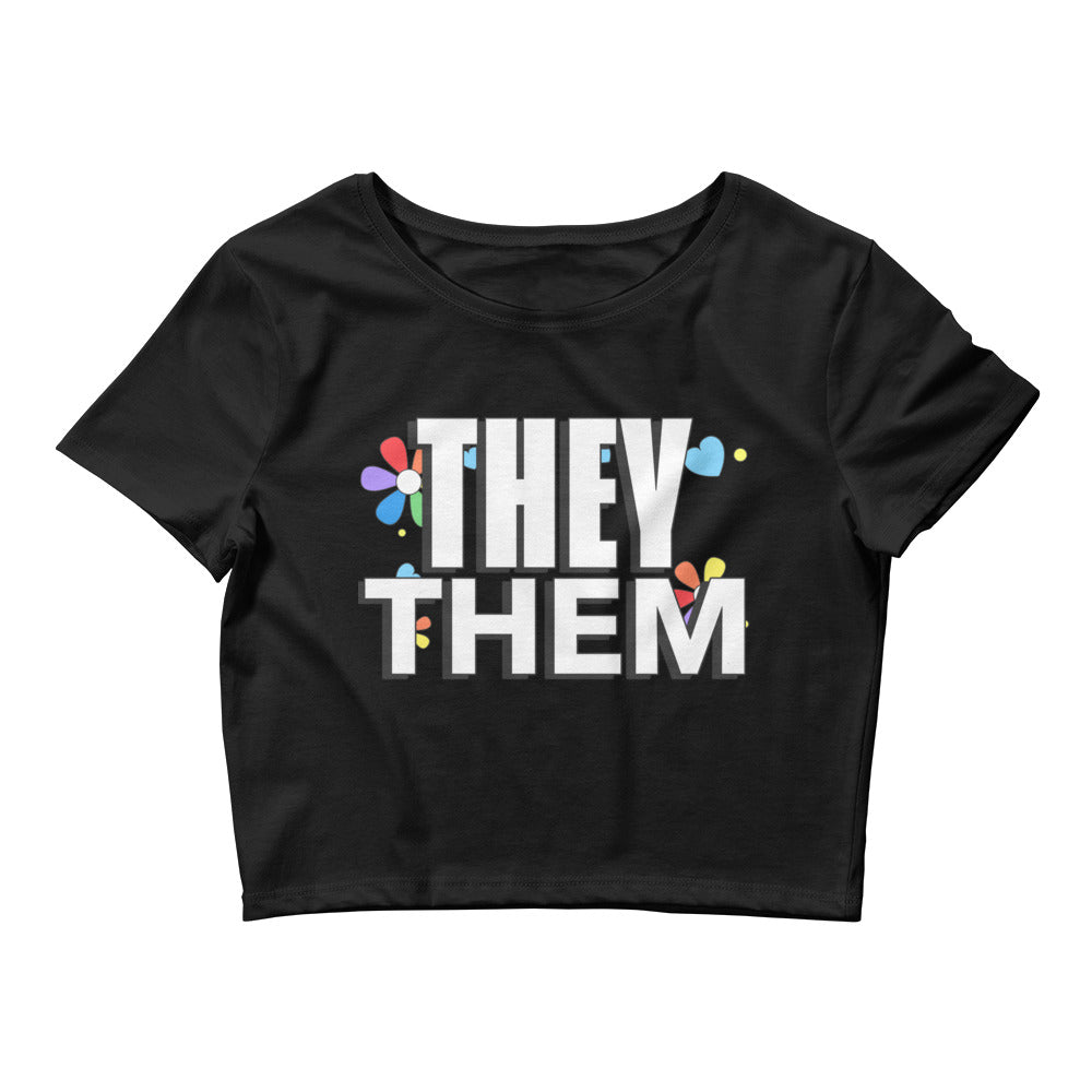 They / Them Crop Top