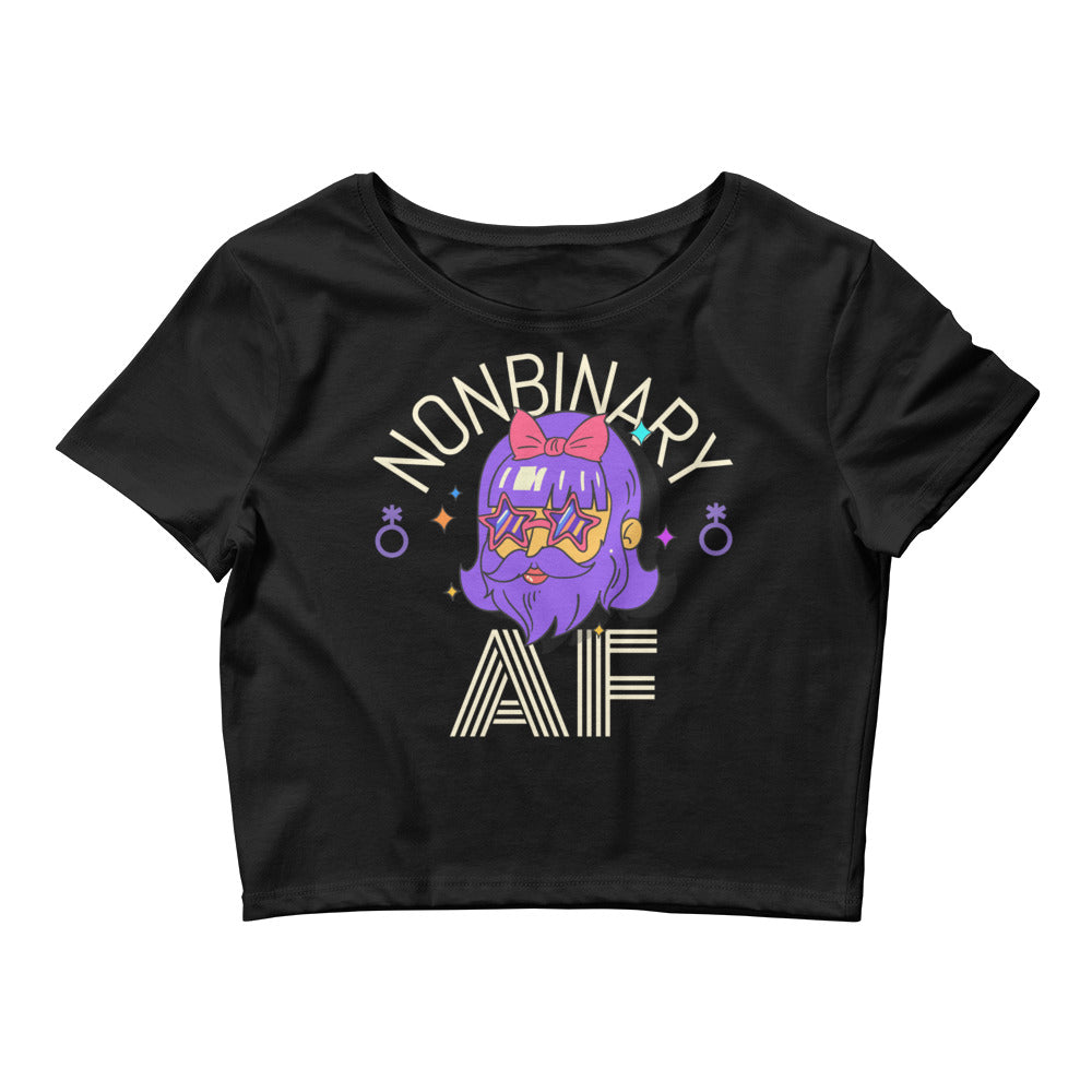 Nonbinary AF Crop Top