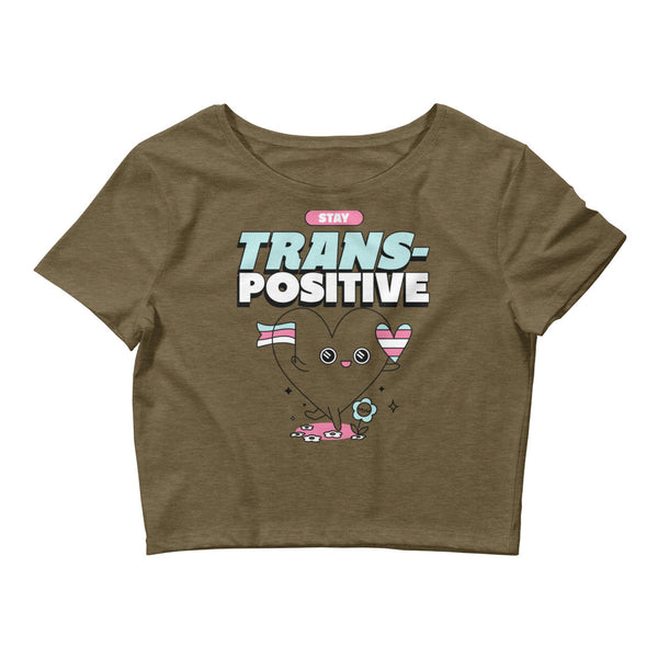 Stay Trans-Positive Crop Top