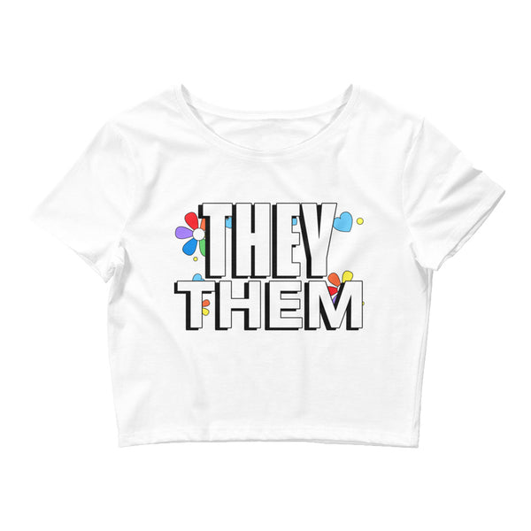 They / Them Crop Top