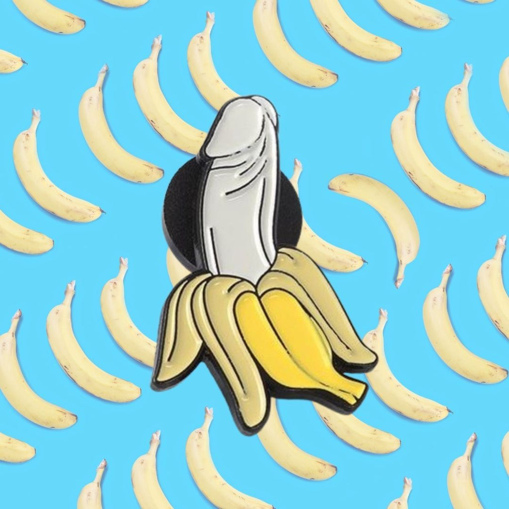  That's Not A Banana Enamel Pin by Queer In The World sold by Queer In The World: The Shop - LGBT Merch Fashion