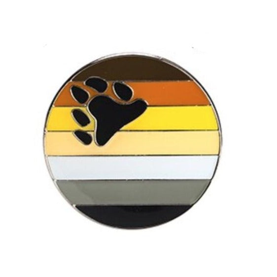  Bear Pride Badge by Oberlo sold by Queer In The World: The Shop - LGBT Merch Fashion