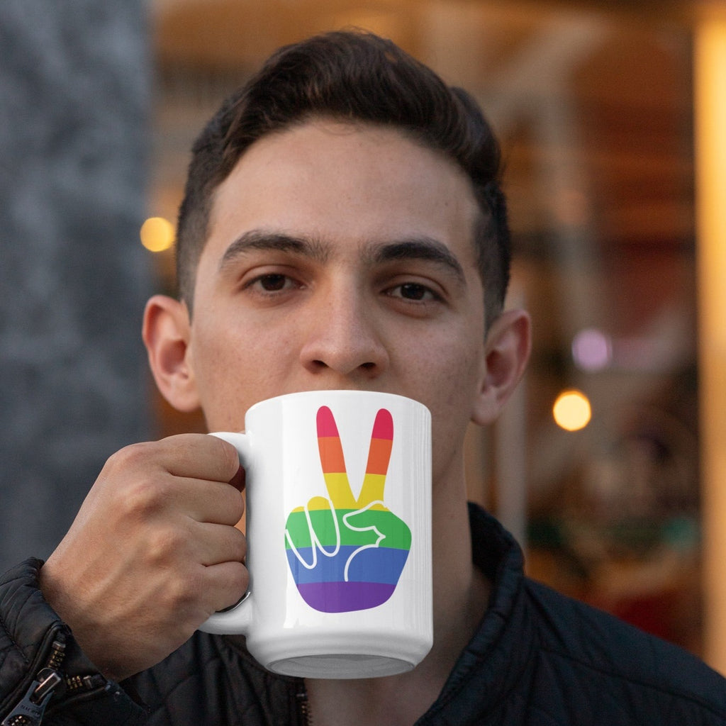  Gay Pride Mug by Queer In The World Originals sold by Queer In The World: The Shop - LGBT Merch Fashion