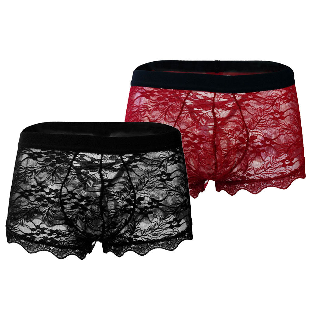 Sexy Men's Lace Back Panties