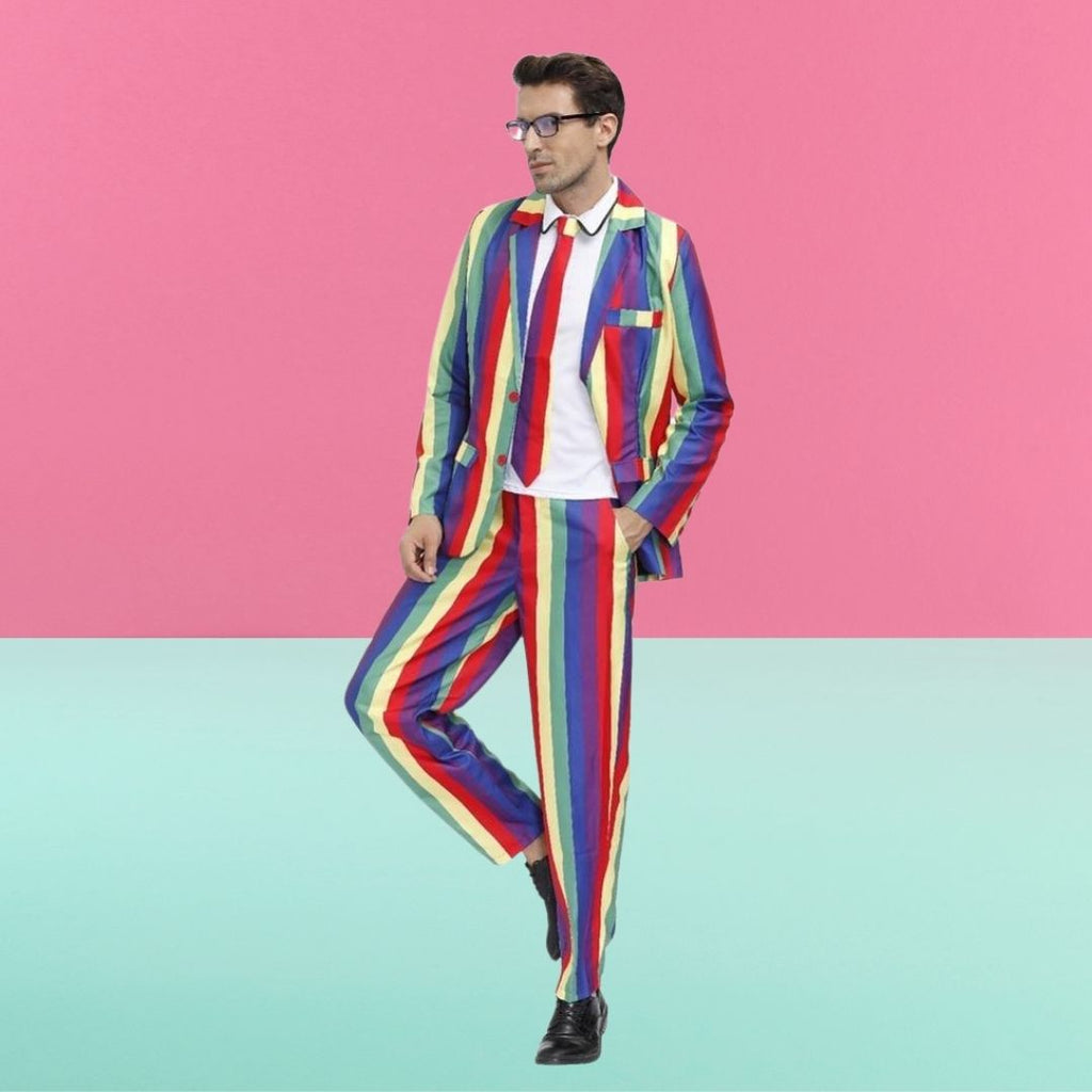  LGBT Rainbow Suit Costume by Queer In The World sold by Queer In The World: The Shop - LGBT Merch Fashion