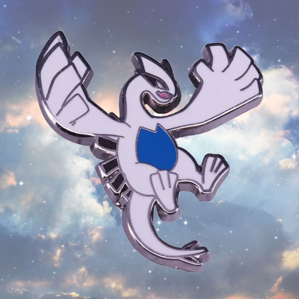  Lugia Enamel Pin by Queer In The World sold by Queer In The World: The Shop - LGBT Merch Fashion