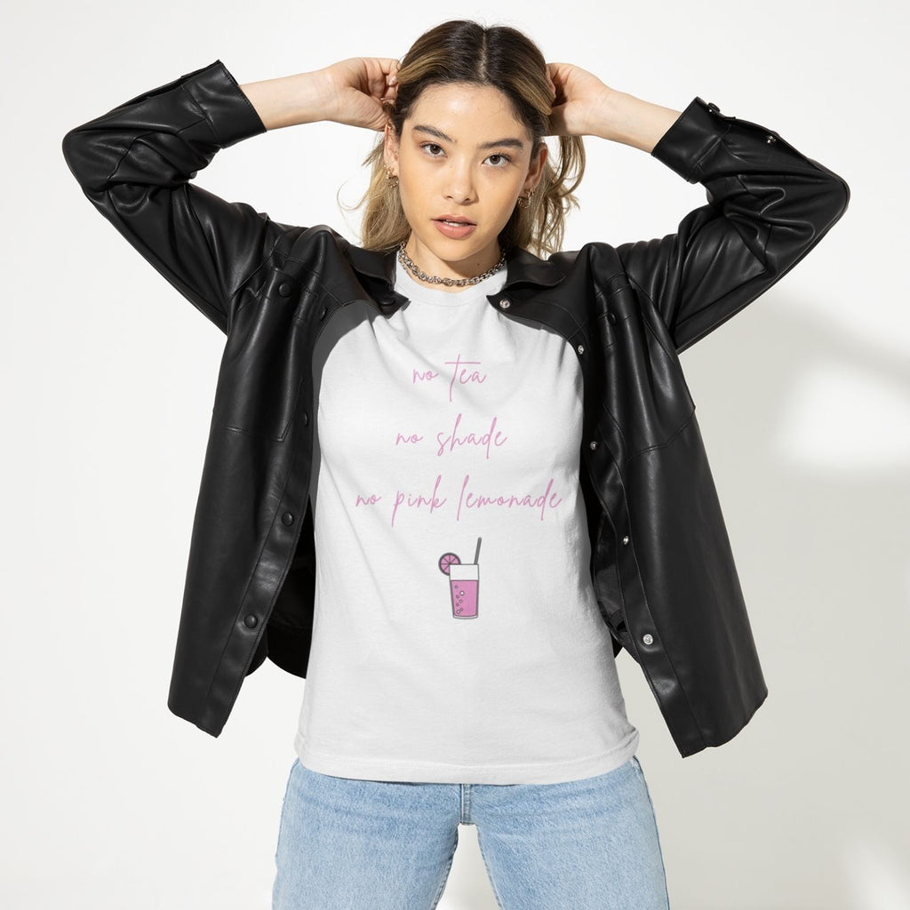 Black Heather No Tea No Shade No Pink Lemonade T-Shirt by Queer In The World Originals sold by Queer In The World: The Shop - LGBT Merch Fashion