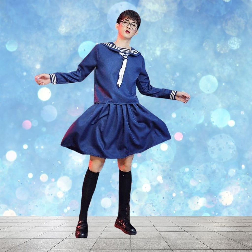  Non-Binary Japanese Student Costume by Queer In The World sold by Queer In The World: The Shop - LGBT Merch Fashion