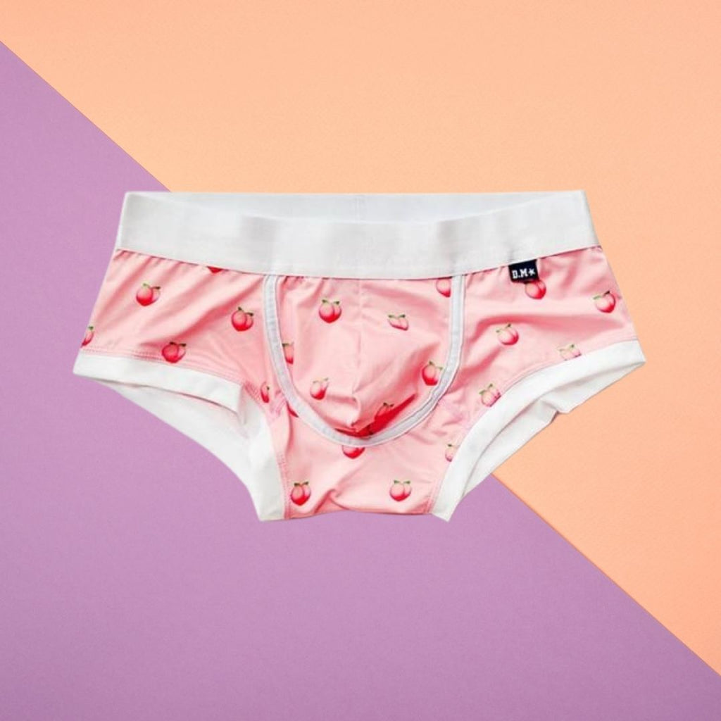  Tasty Peach Boxers by Queer In The World sold by Queer In The World: The Shop - LGBT Merch Fashion