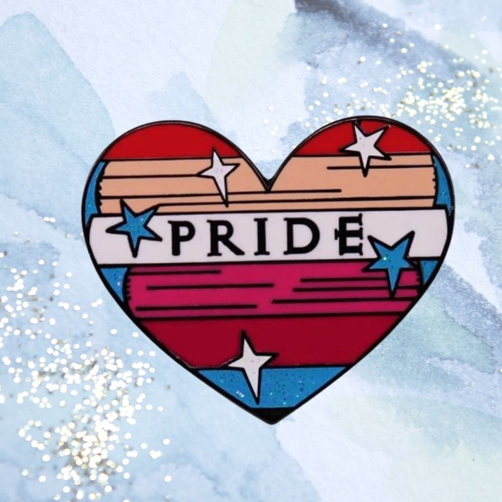  Pride Enamel Pin by Queer In The World sold by Queer In The World: The Shop - LGBT Merch Fashion