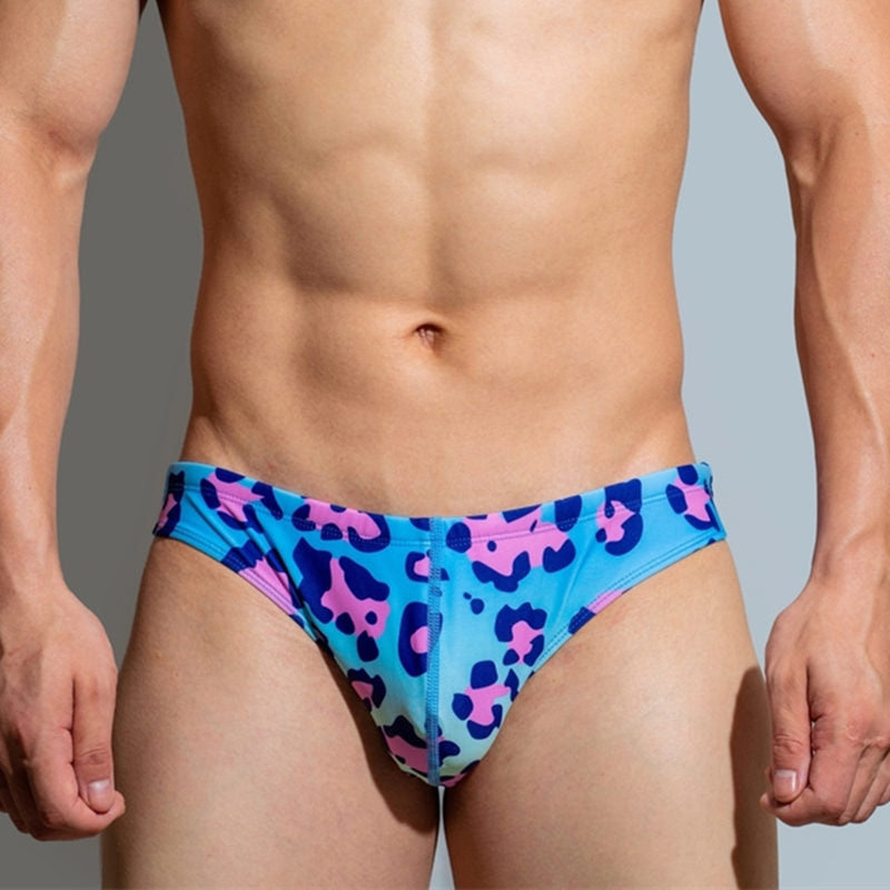 Blue Psychedelic Trip Swim Briefs by Queer In The World sold by Queer In The World: The Shop - LGBT Merch Fashion