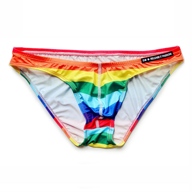 LGBT Rainbow Swim Briefs