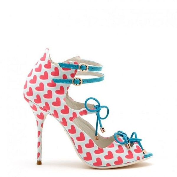  Pink Heart Pumps by Queer In The World sold by Queer In The World: The Shop - LGBT Merch Fashion