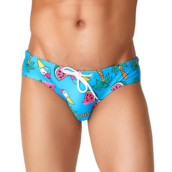  Summer Vibing Swim Briefs by Queer In The World sold by Queer In The World: The Shop - LGBT Merch Fashion