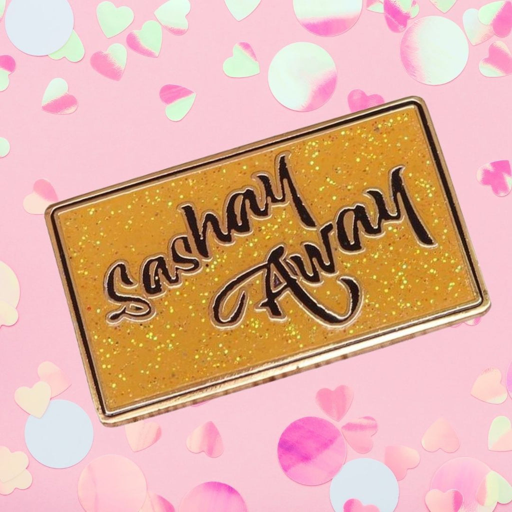  Sashay Away Enamel Pin by Queer In The World sold by Queer In The World: The Shop - LGBT Merch Fashion