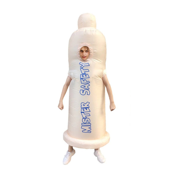  Inflatable Mister Safety Condom Costume by Out Of Stock sold by Queer In The World: The Shop - LGBT Merch Fashion