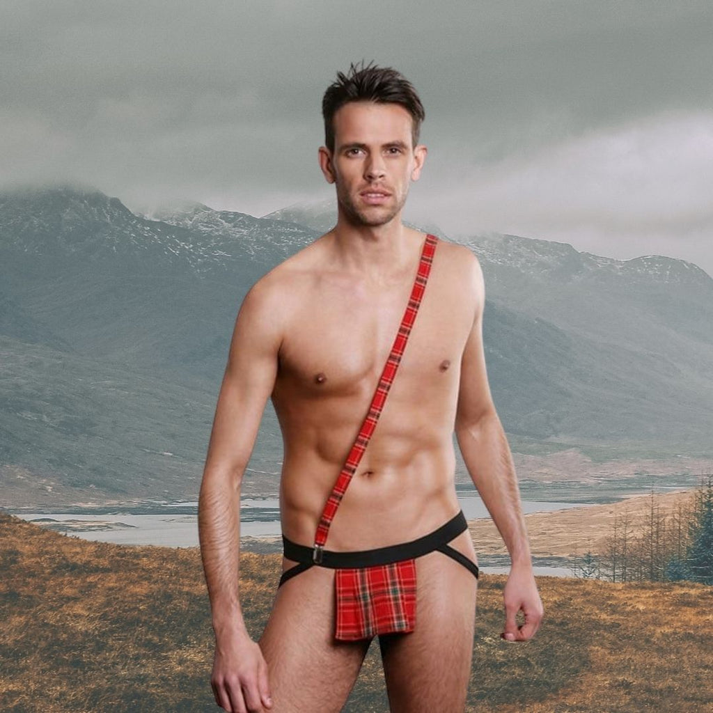  Sexy Gay Scottish Highlander Costume by Queer In The World sold by Queer In The World: The Shop - LGBT Merch Fashion