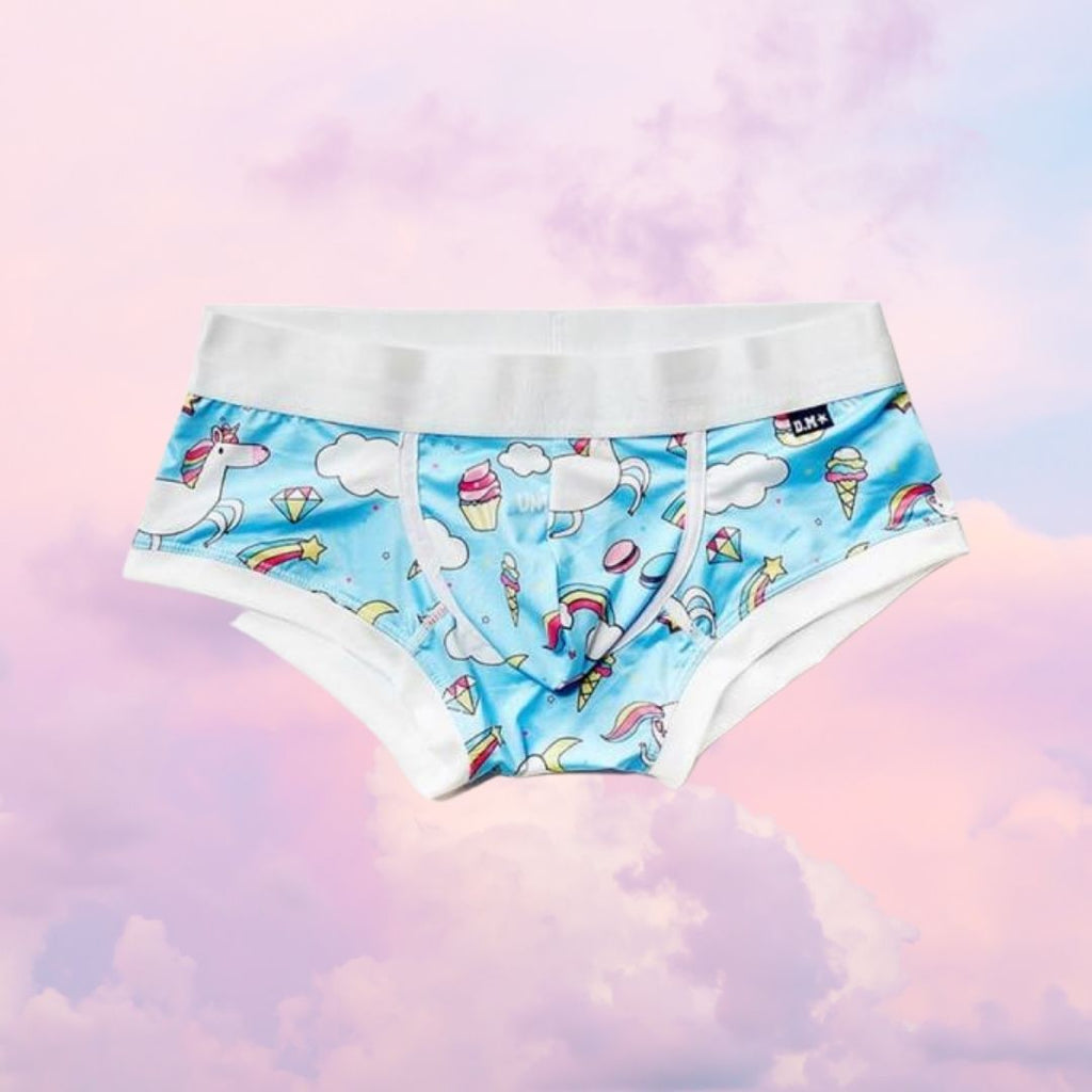  Unicorn & Icecream Boxers by Queer In The World sold by Queer In The World: The Shop - LGBT Merch Fashion