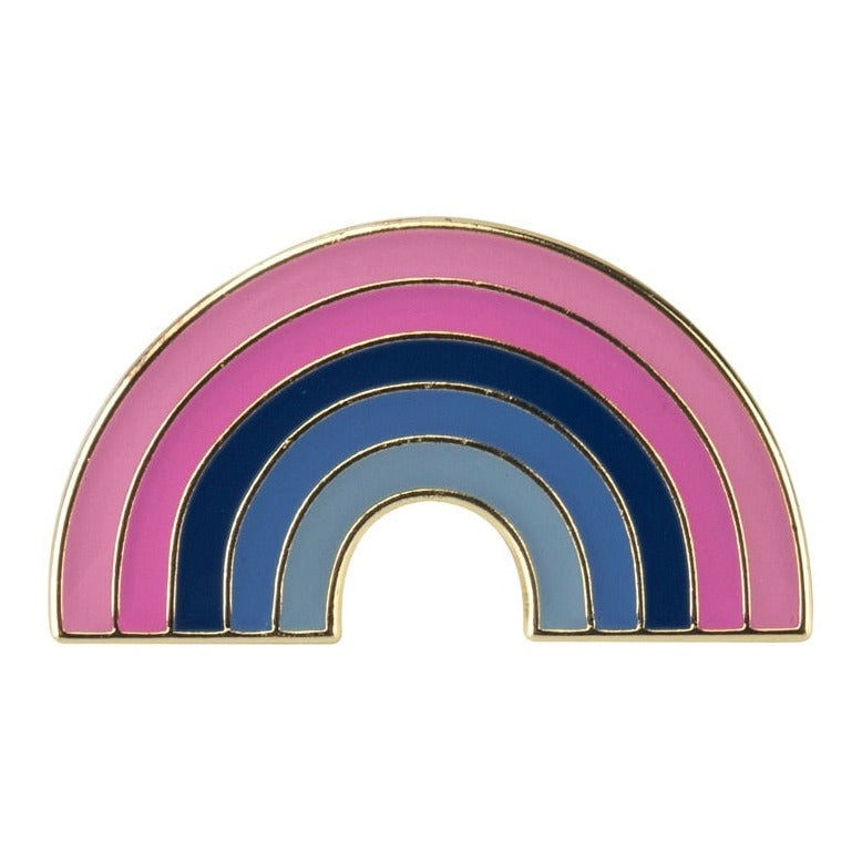  Omnisexual Rainbow Enamel Pin by Queer In The World sold by Queer In The World: The Shop - LGBT Merch Fashion