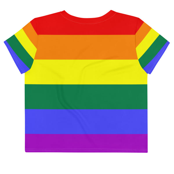  Gay All-Over Crop T-Shirt by Queer In The World Originals sold by Queer In The World: The Shop - LGBT Merch Fashion