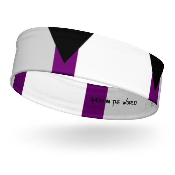  Demisexual Pride Headband by Queer In The World Originals sold by Queer In The World: The Shop - LGBT Merch Fashion