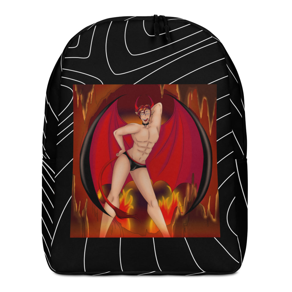  The Demon Of Homosexuality Minimalist Backpack by Queer In The World Originals sold by Queer In The World: The Shop - LGBT Merch Fashion