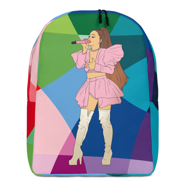  Ariana Grande Minimalist Backpack by Queer In The World Originals sold by Queer In The World: The Shop - LGBT Merch Fashion
