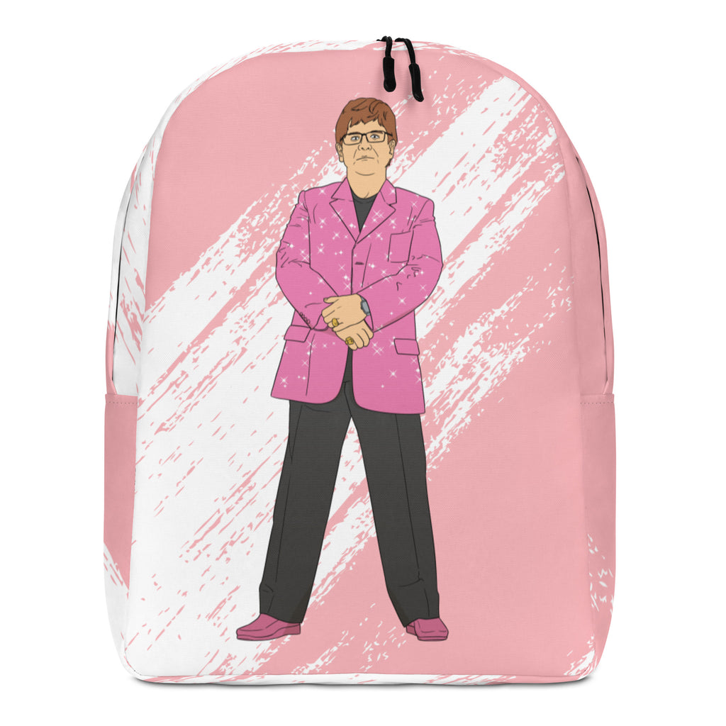  Elton John Minimalist Backpack by Printful sold by Queer In The World: The Shop - LGBT Merch Fashion