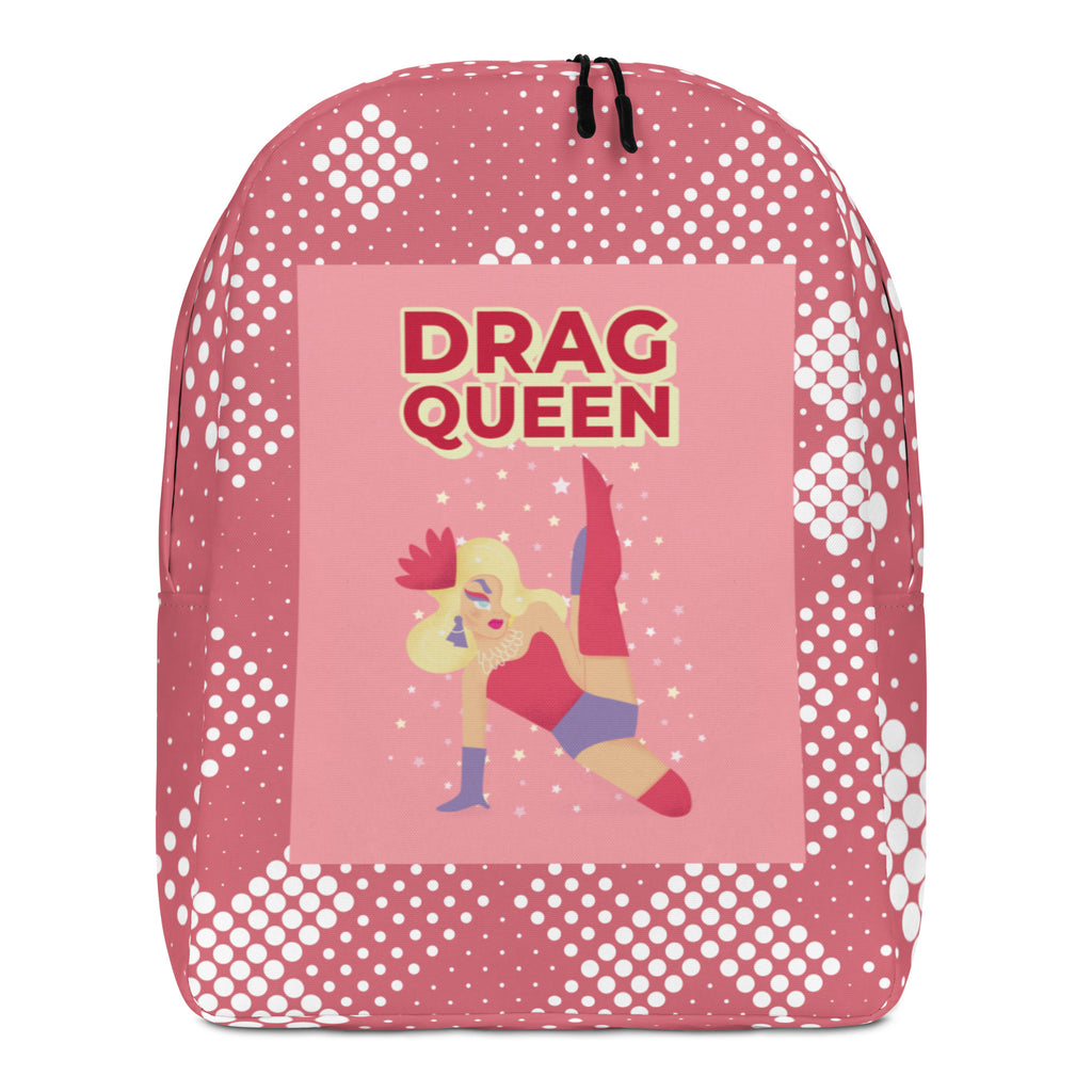  Drag Queen Minimalist Backpack by Printful sold by Queer In The World: The Shop - LGBT Merch Fashion