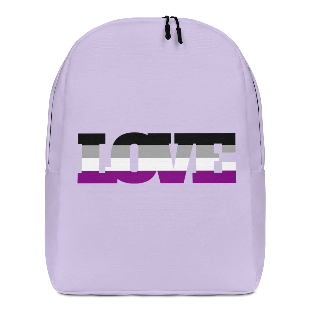  Asexual Love Minimalist Backpack by Queer In The World Originals sold by Queer In The World: The Shop - LGBT Merch Fashion