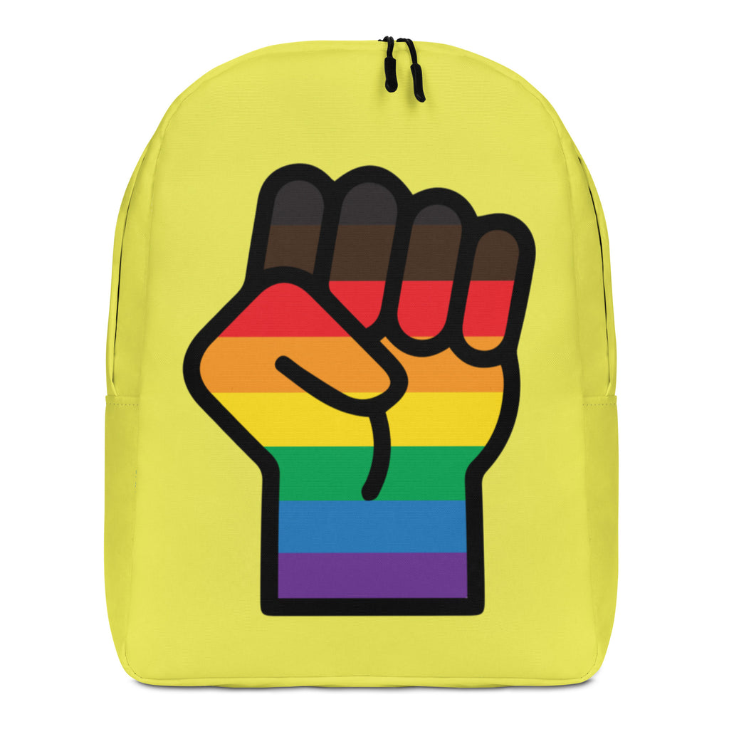  BLM LGBT Resist Minimalist Backpack by Queer In The World Originals sold by Queer In The World: The Shop - LGBT Merch Fashion