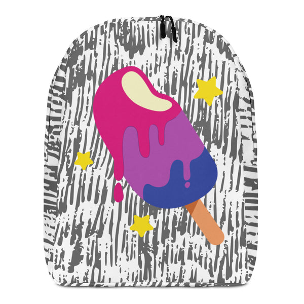  Bisexual Popsicle Minimalist Backpack by Queer In The World Originals sold by Queer In The World: The Shop - LGBT Merch Fashion