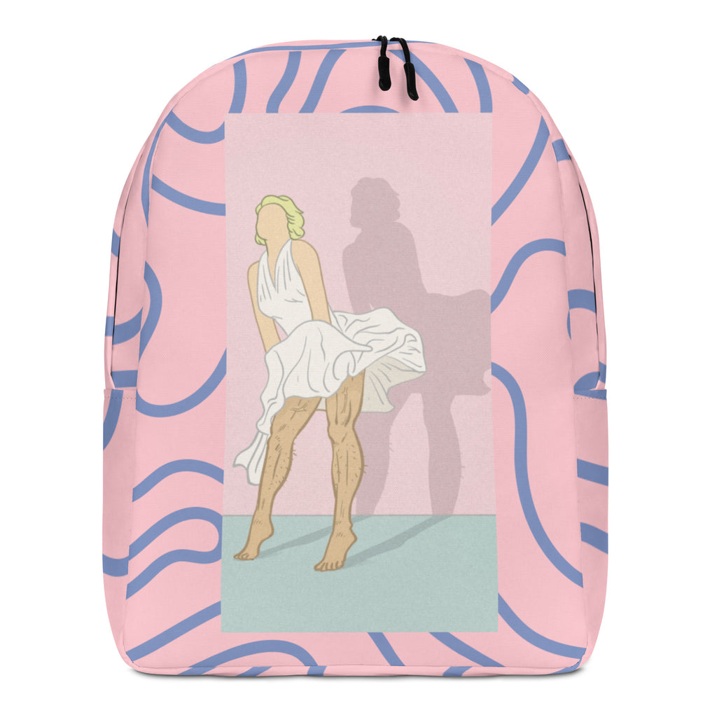  Daddy Monroe Minimalist Backpack by Queer In The World Originals sold by Queer In The World: The Shop - LGBT Merch Fashion