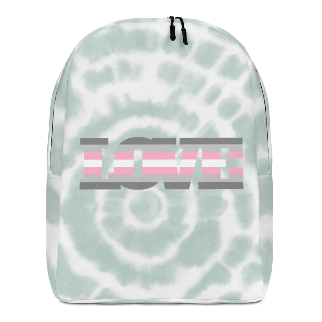  Demigirl Love Minimalist Backpack by Queer In The World Originals sold by Queer In The World: The Shop - LGBT Merch Fashion