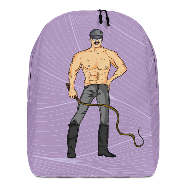  Dominant Daddy Minimalist Backpack by Queer In The World Originals sold by Queer In The World: The Shop - LGBT Merch Fashion