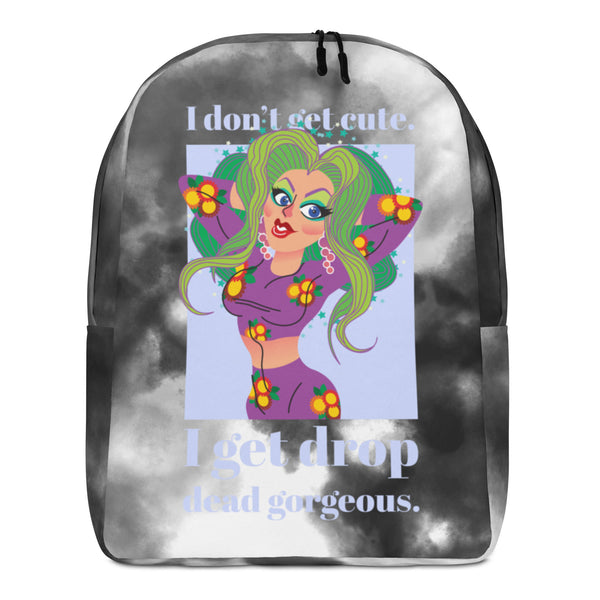  Drop Dead Gorgeous Minimalist Backpack by Queer In The World Originals sold by Queer In The World: The Shop - LGBT Merch Fashion