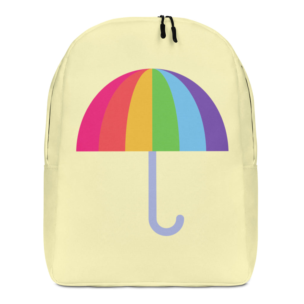  Gay Umbrella Minimalist Backpack by Queer In The World Originals sold by Queer In The World: The Shop - LGBT Merch Fashion