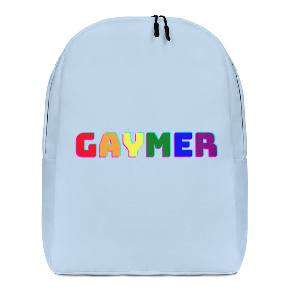  Gaymer Minimalist Backpack by Queer In The World Originals sold by Queer In The World: The Shop - LGBT Merch Fashion