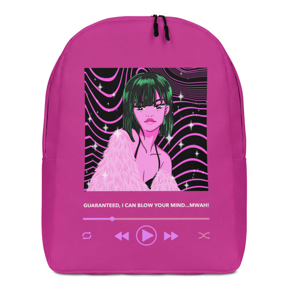  Guaranteed, I Can Blow Your Mind...Mwah! Minimalist Backpack by Queer In The World Originals sold by Queer In The World: The Shop - LGBT Merch Fashion
