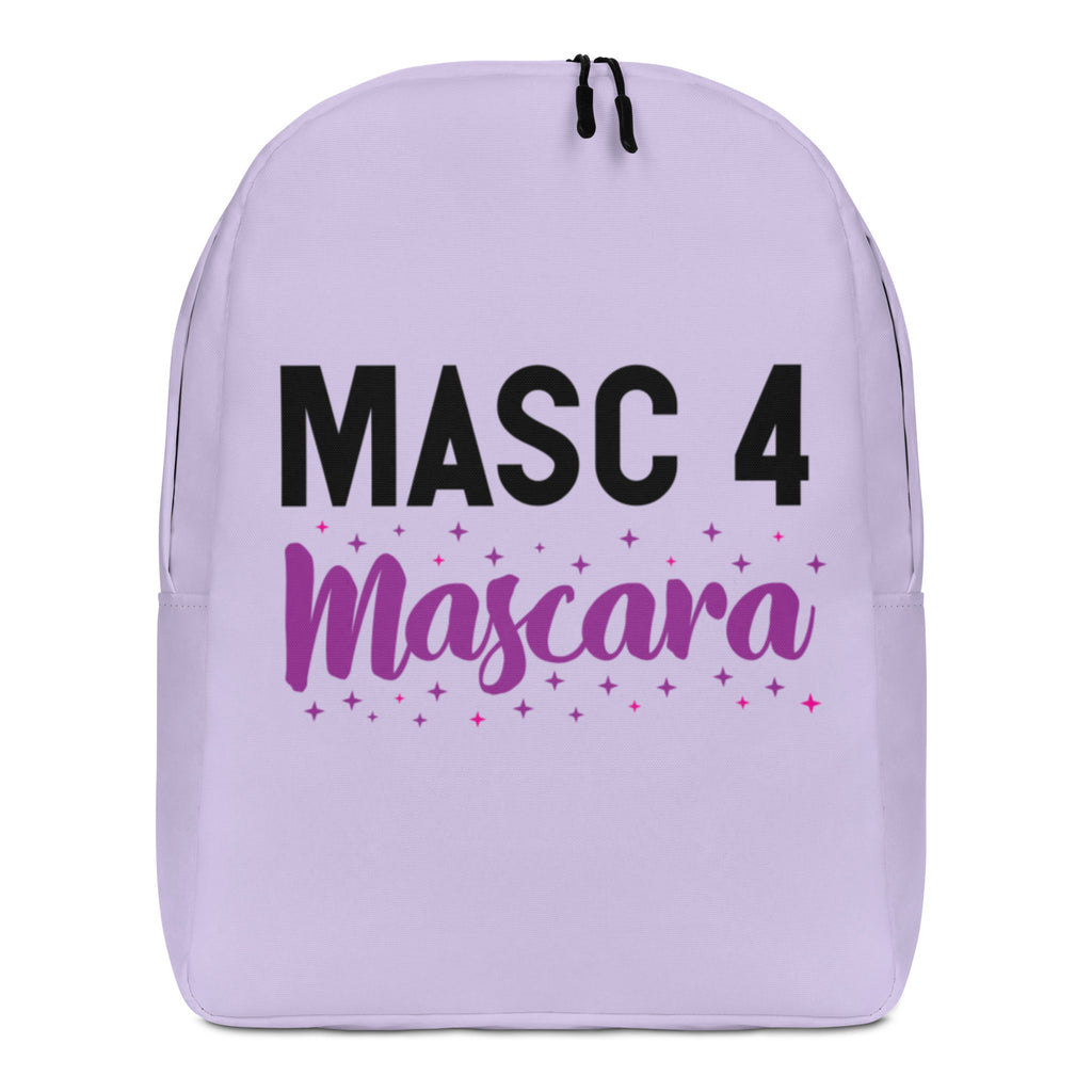  Masc 4 Mascara Minimalist Backpack by Queer In The World Originals sold by Queer In The World: The Shop - LGBT Merch Fashion
