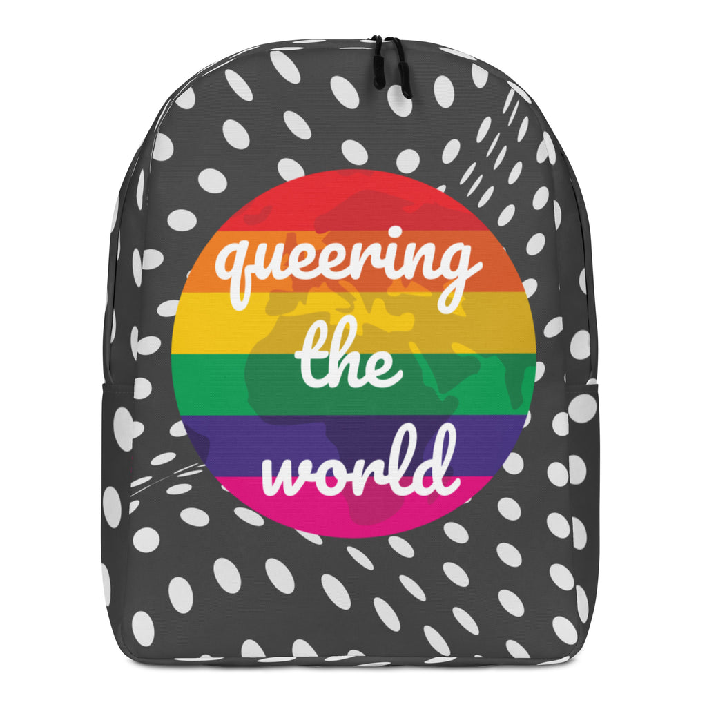  Queering The World Minimalist Backpack by Queer In The World Originals sold by Queer In The World: The Shop - LGBT Merch Fashion