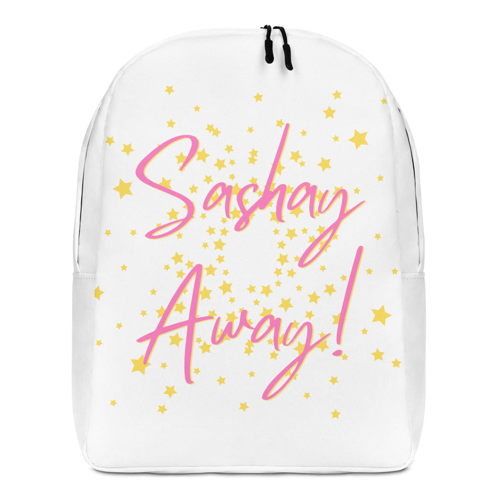  Sashay Away Minimalist Backpack by Queer In The World Originals sold by Queer In The World: The Shop - LGBT Merch Fashion