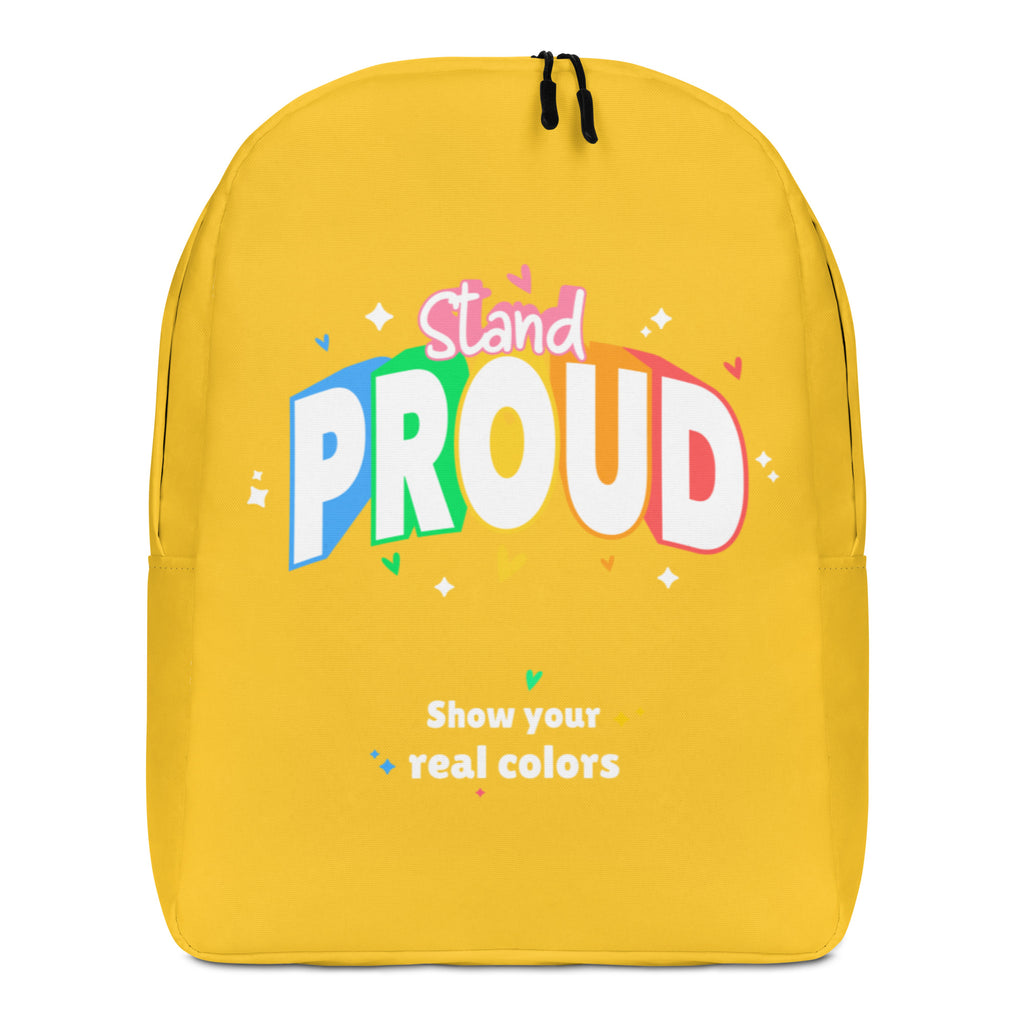  Minimalist Backpack by Queer In The World Originals sold by Queer In The World: The Shop - LGBT Merch Fashion