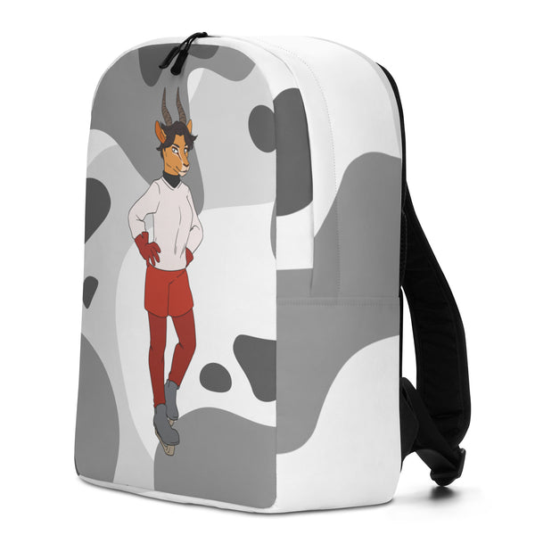  Sporty Dyke  Minimalist Backpack by Queer In The World Originals sold by Queer In The World: The Shop - LGBT Merch Fashion